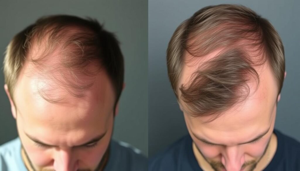 hims hair loss before and after