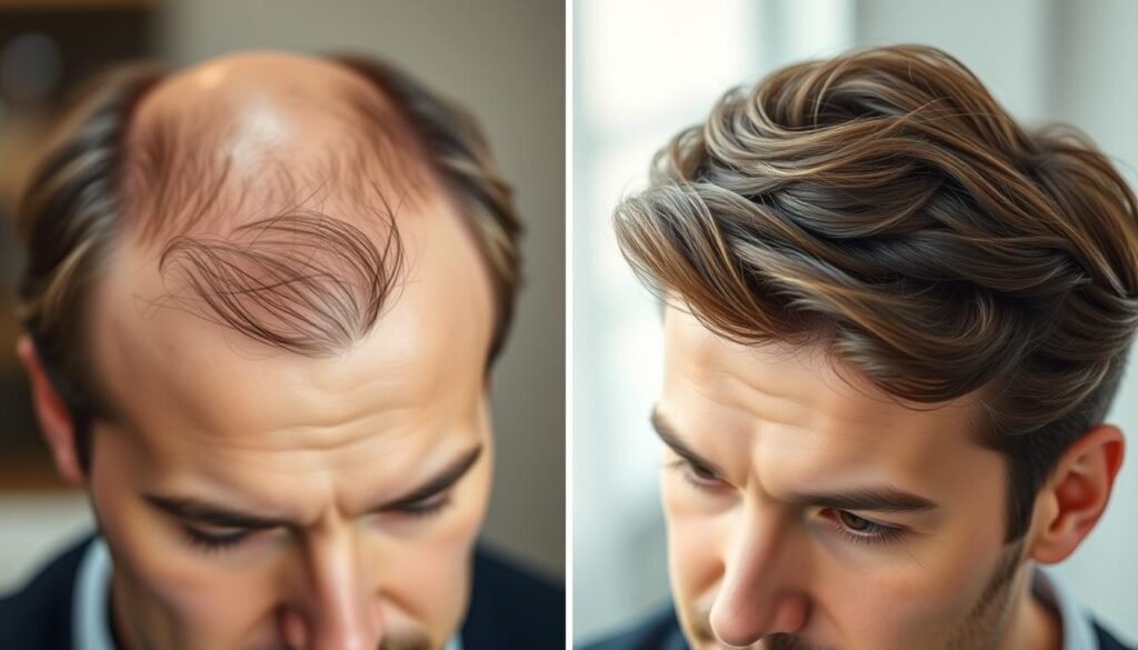 hims hair loss before and after