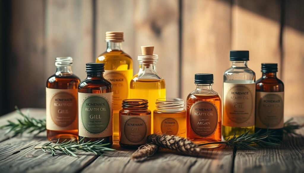 homemade hair growth oils