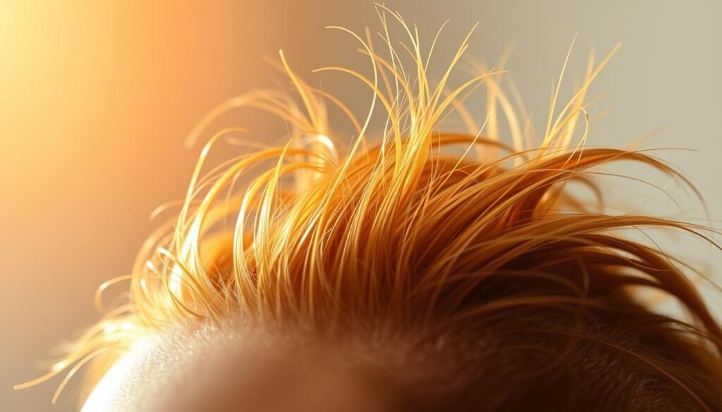 how to grow hair back fast