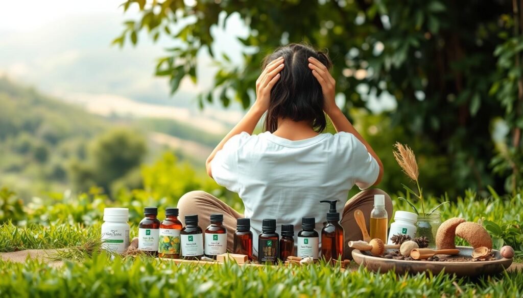 how to regain hair loss from stress