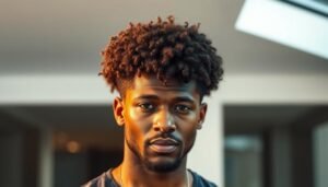 how to stop thinning hair black male