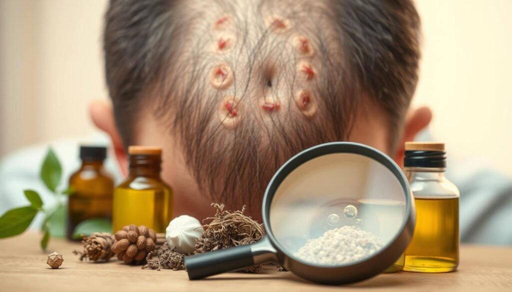 how to treat hair loss due to inflammation