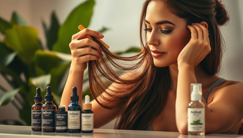 incorporating hair regrowth treatments