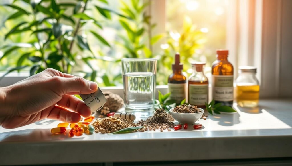 integrating herbal supplements