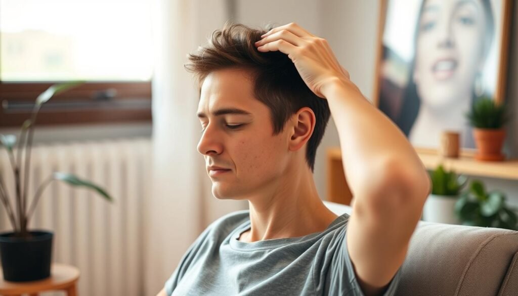 managing stress for hair loss