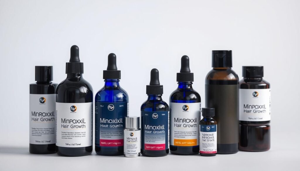 minoxidil hair growth products
