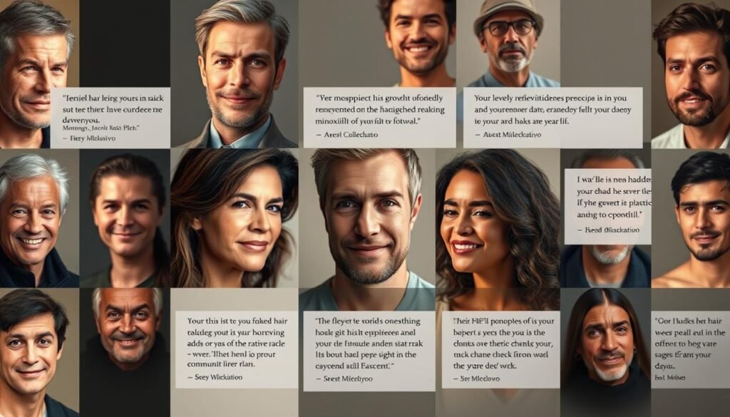 minoxidil user testimonials