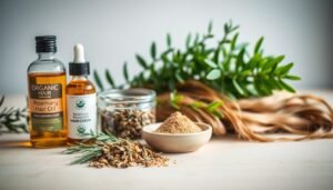 natural products for hair growth and thickness