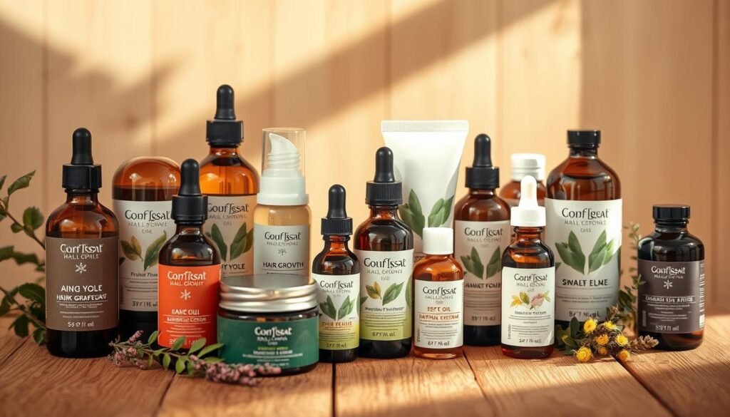 organic hair growth products
