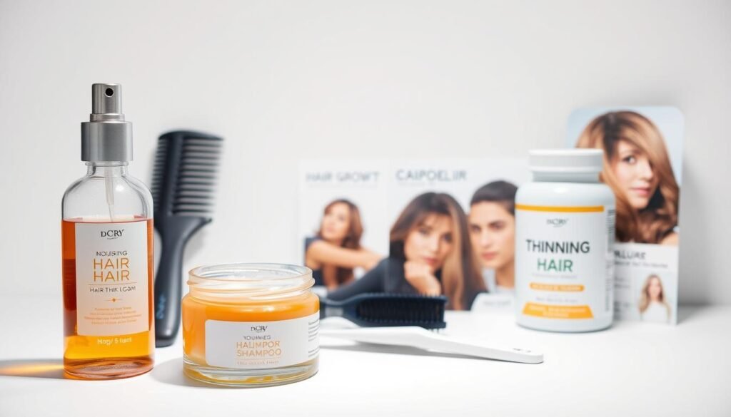 products for hair thinning