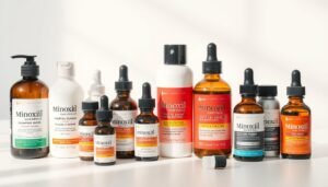 products with minoxidil