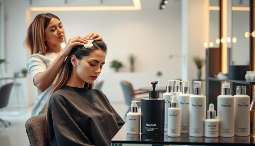 professional hair therapy