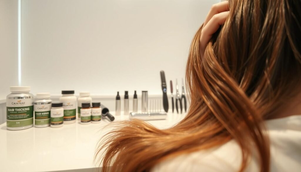 professional treatments for hair thickening
