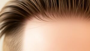 regrowing hair