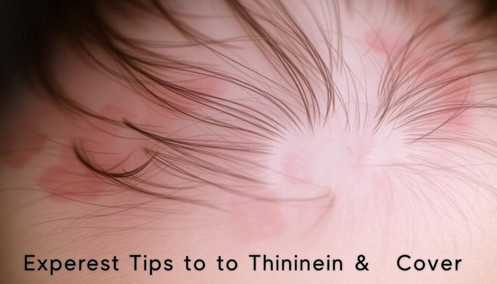 seeing scalp through hair