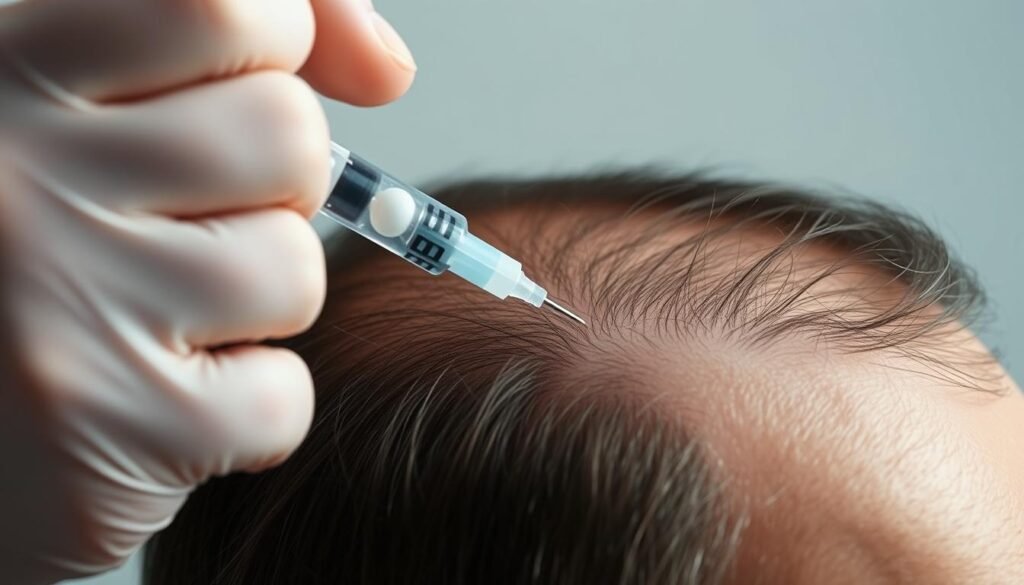 steroid shots for hair loss