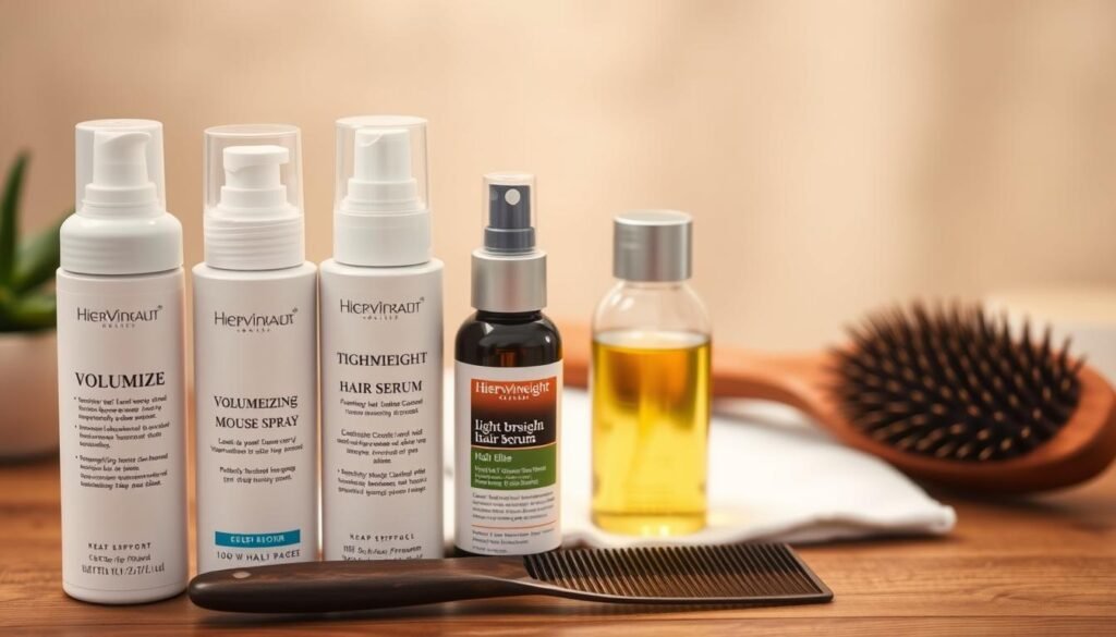 styling products for thinning hair