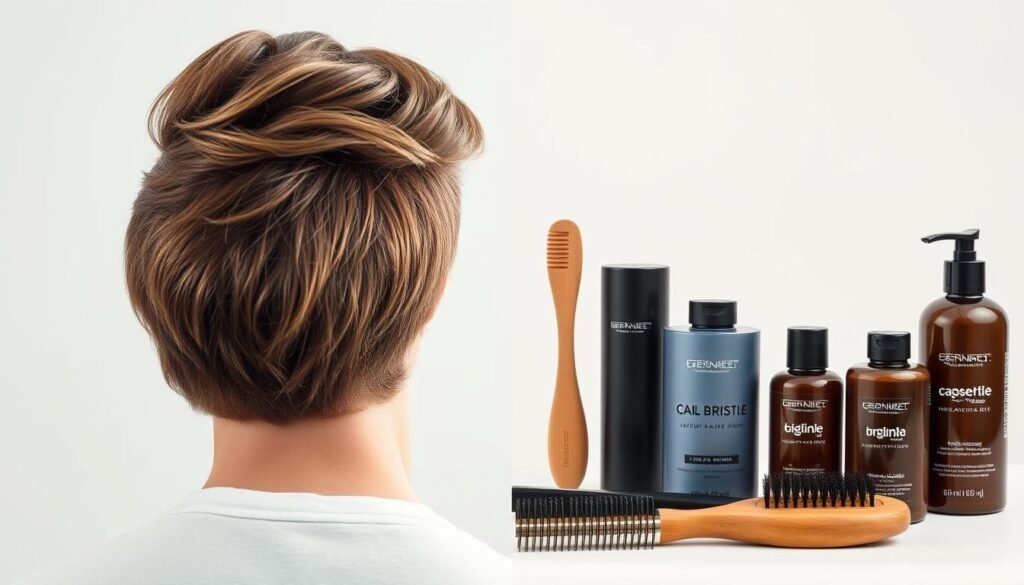 styling tips for men minimizing hair damage