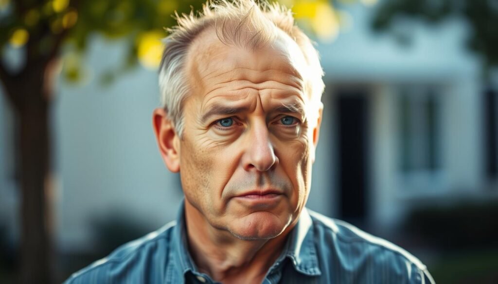 thinning hair in men