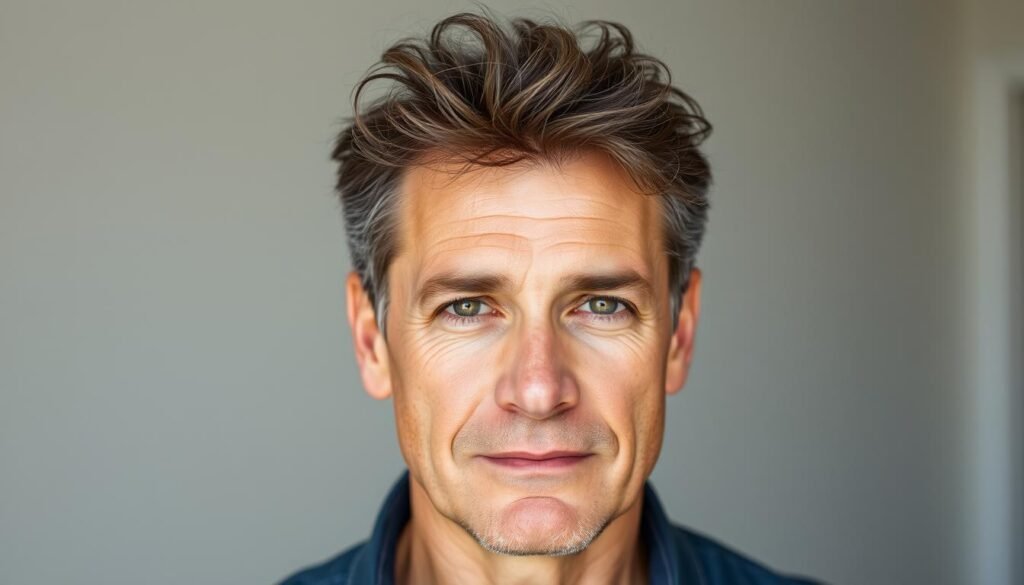 thinning hair male