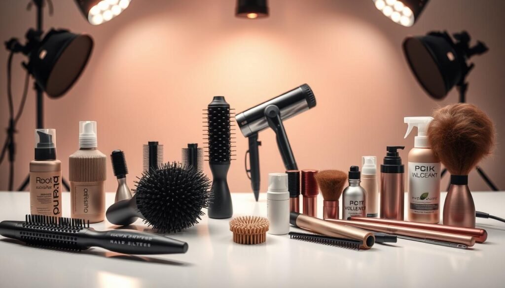 tools for voluminous hair